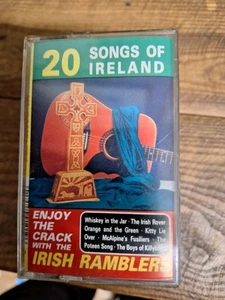 The Irish Ramblers 20 Irish Drinking Songs Cassette Tape - Imagen 1 de 1