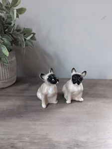 French Bulldog Salt & Pepper Shakers By Quail Ceramics Fawn And Black Shiny Cute - Picture 1 of 10