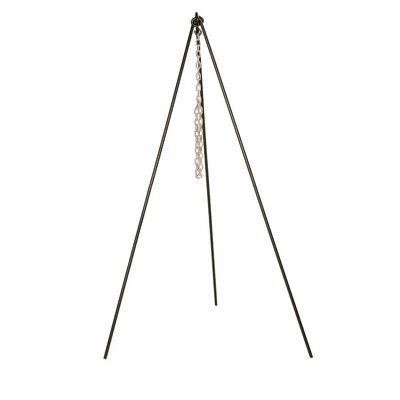 Lodge Tall Boy Tripod with Chain for Cast Iron Cooking Over an Open Fire - Image 1 of 3