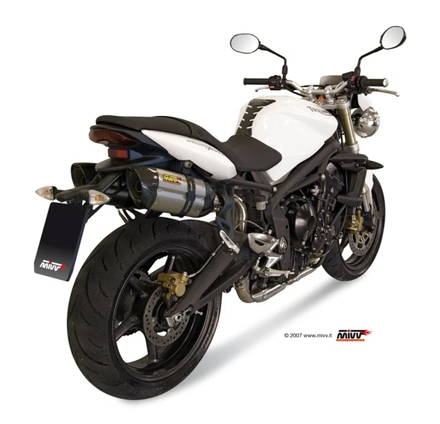 TERMINALE SCARICO MIVV SUONO TRIUMPH STREET TRIPLE 675 2007 2012 - Immagine 1 di 1