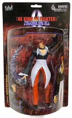 Figura de acción King of Fighters Iori Yagami 2000 caja azul juguetes NUEVO con edición burbuja Foto 1 de 4