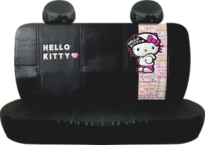 Hello Kitty Murakami Limited Edition Faux Leather Rear Car Seat Cover unique - Bild 1 von 1
