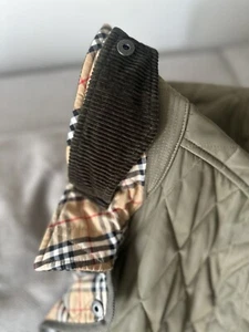 Burberry Chilton Diamond Quilted Jacket WORN ONCE SIZE 52 BURBERRY BOMBER - Picture 1 of 7