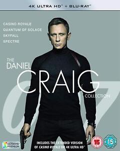 James Bond: The Daniel Craig Collection (4K UHD Blu-ray) Various (UK IMPORT)