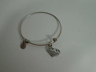Bella Ryann Bracelet Expandable Granddaughter Heart Charm  - Image 1 of 3