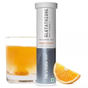 HK Vitals Glutathione 15 Effervescent Tablets L-Glutathione Tablets vitamin - Picture 1 of 5