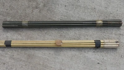 British Army Camouflage Camo Fibreglass Net Support Poles - Flexible - Image 1 of 4