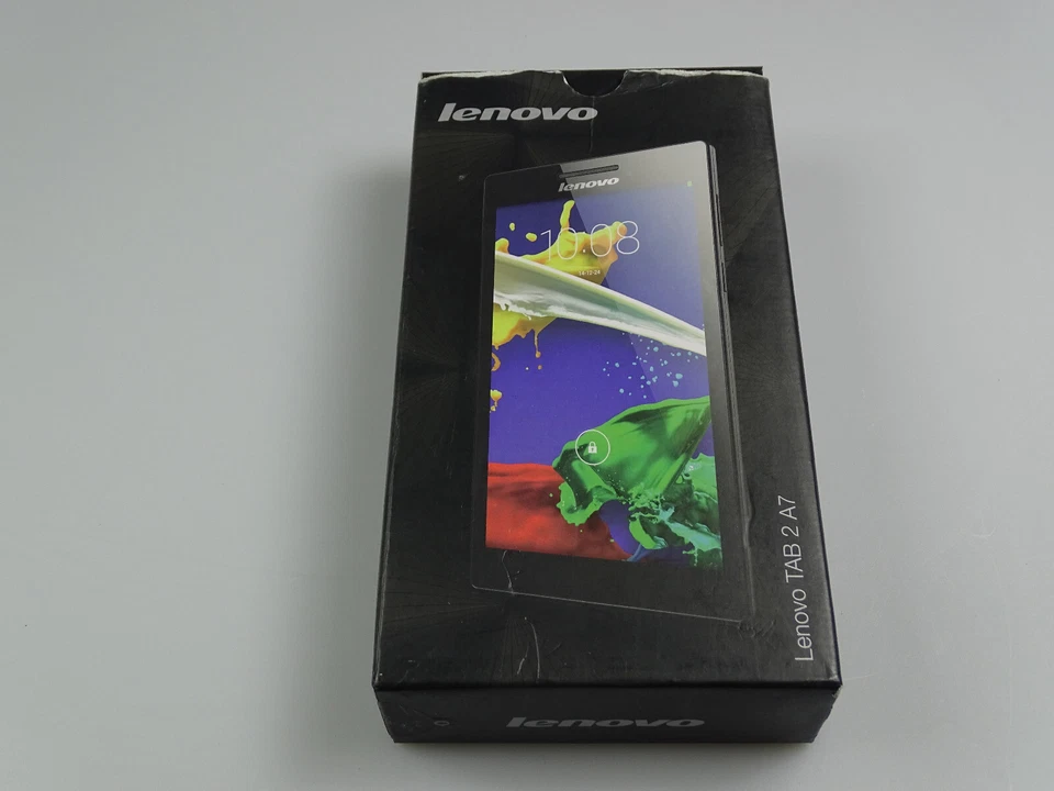 Lenovo Tab 2 A7-10F Wi-Fi 8GB Schwarz! Gebraucht! TOP ZUSTAND! OVP! Android! - Bild 1 von 4