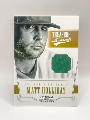 2012 Panini National Treasures Materials 16 Matt Holliday /99 St Louis Cardinals Foto 1 de 2