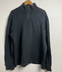 polo ralph lauren vintage maglione pullover 1/4 zip uomo taglia XL  - Foto 1 di 9