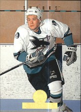 1994-95 Leaf Sharks Hockey Card #482 Jeff Friesen