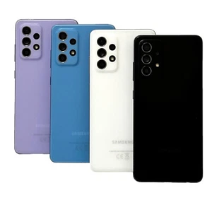 Samsung Galaxy A52s 5G Dual SIM 128GB Unlocked Black Purple Mobile | Very Good - Afbeelding 1 van 35