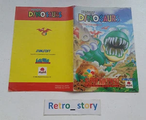 Super Nintendo SNES Hungry Dinosaurs Notice / Instruction Manual - Picture 1 of 1
