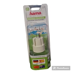 Hama Travel Reisestecker Reiseadapter Steckdose für China Australien u. weitere - Bild 1 von 1