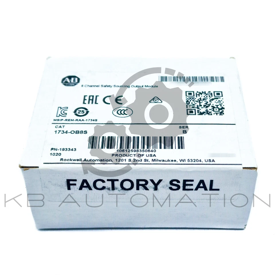 Allen-bradley 1734-ob8s Sécurité Source sortie Module Pn-31815