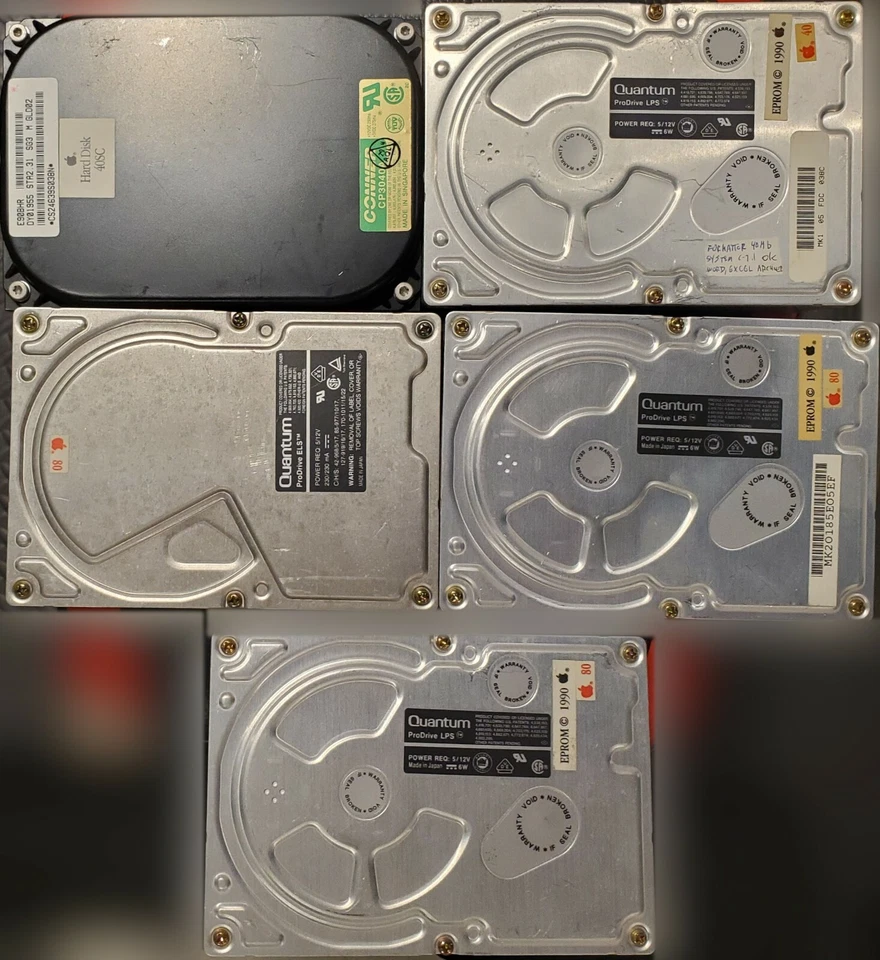 50-pin SCSI hard disk (40 MB or 80MB) - ideal for vintage Apple computers Foto 1 de 1