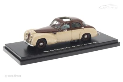 Delage D6-3L sedan By Autobineau Beige / Braun Esval Models 1:43 EMEU43029B - Immagine 1 di 4