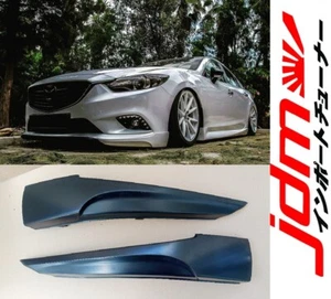 For Mazda 6 front bumper fangs lips pads splitter aprons 2012-2018 - Picture 1 of 8