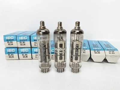 LOTE DE 10 TUBOS DE VACÍO MULLARD EL81/6CJ6 NUEVO EN CAJA Foto 1 de 4