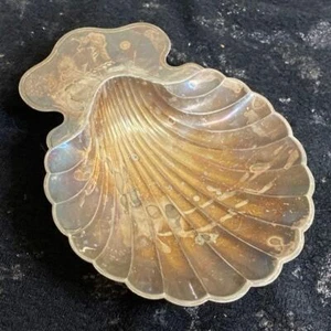 Brooklyn Antique Silver Plate Foot Trinket Dish E.G. Webster Son Patina Vintage - Picture 1 of 10