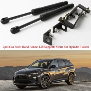 2Pcs Gas Front Hood Bonnet Lift Supports Struts Shocks Props For Hyundai Tucson - Picture 1 of 13