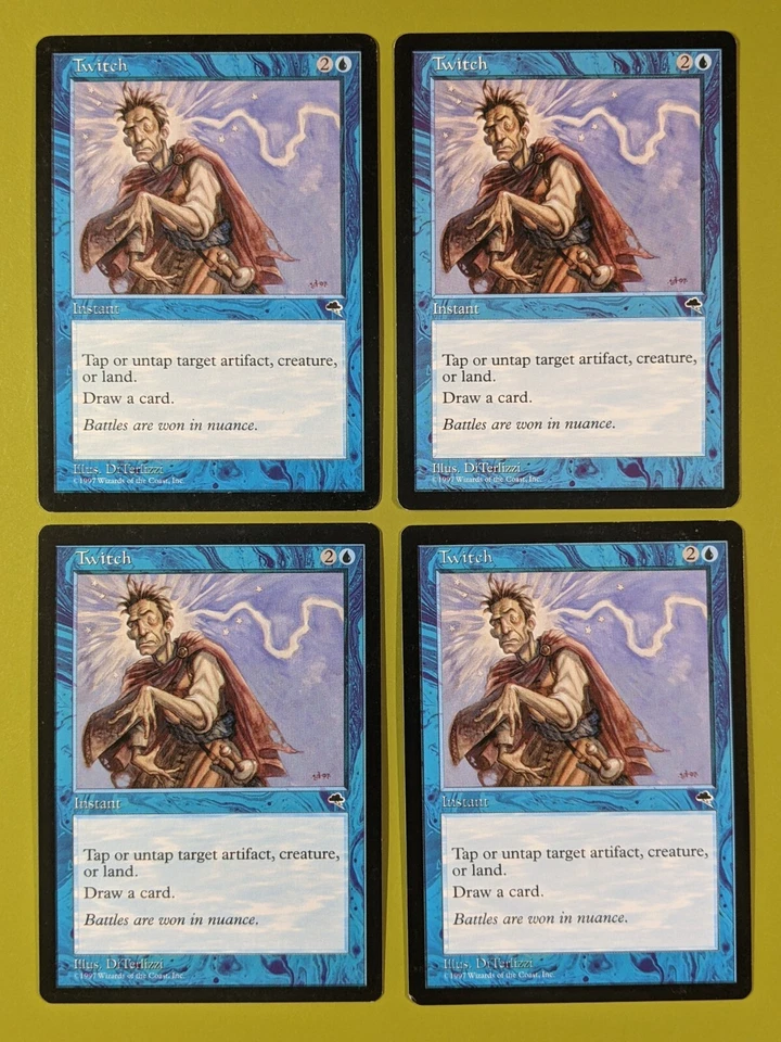 Twitch x4 Tempest 4x Playset Magic the Gathering MTG - Image 1 of 1