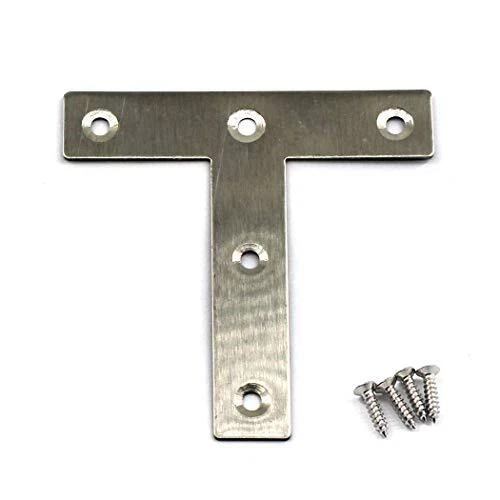 Staffe angolari per connettori angolari (spessore 1 mm), in acciaio inox, (W3v) - Immagine 1 di 1