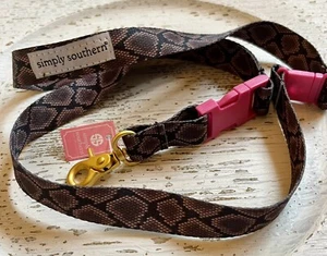 Simply Southern LANYARD SNAKE SKIN - Pink & Snake! New! - Picture 1 of 2
