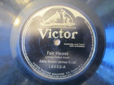 EDNA BROWN & JAMES REED/RAYMOND DIXON & ORPHEUS QUARTET FAIR HAWAII/SHE SANG   - Image 1 of 4