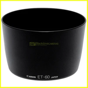 Canon ET-60 Hood per EF 75/300mm. f4,5-5,6 e EF-S 55/250 f4-5,6 IS. Paraluce. - Imagen 1 de 3
