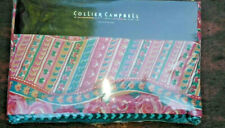COLLIER CAMPBELL Rajastan Twin Fitted or Flat Sheets NEW Colorful stripes 1990