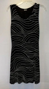 Vestido ajustado elástico sin mangas negro Essex juvenil M, vestido de fiesta - Imagen 1 de 8