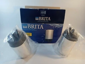 2 Pk Brita Water Replacement Filters for Faucet Filtration System Chrome FR-200  - Picture 1 of 1