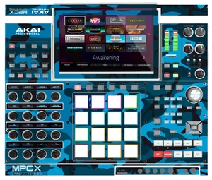 Piel Akai MPC-X SE | Azul camuflaje | Calcomanía protectora | StyleFlip Skins - Imagen 1 de 1