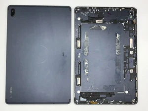 Genuine Samsung Galaxy Tab S7 FE SM-T736B Rear Back Battery Cover Housing Case - Picture 1 of 16