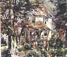 Loïs Mailou Jones : Old House Near Frederick, VA : Archival Quality Art Print