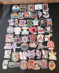 50 Stück Sport Eishockey Handwerk Laptop Telefon Wandtattoo Aufkleber Packung Posten 2 - Bild 1 von 8