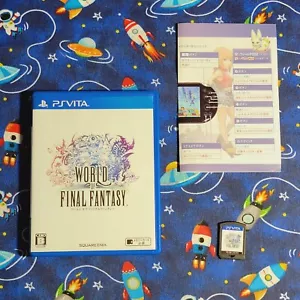 World of Final Fantasy PSV Japan Version REGION FREE TESTED! COMPLETE - Picture 1 of 12