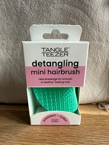 Tangle Teezer Mini Detangling Brush Green Brand New Boxed - Picture 1 of 1
