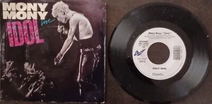 Billy Idol "Mony Mony live" commercial 45 rpm new with picture sleeve - Picture 1 of 1