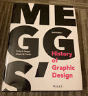 History of Graphic Design Philip B. Meggs Hardcover Book Wiley 6th 9781118772058