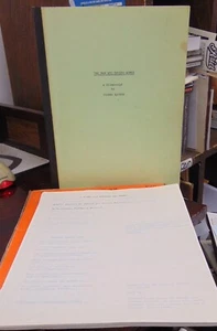 "Guión de 1985 de Yvonne RAINER - ""The Man Who Envied Women"" ¡con mucho más! - Imagen 1 de 21