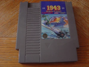 1943: The Battle of Midway (Nintendo, 1988) Authentic Tested Working NES - Picture 1 of 2
