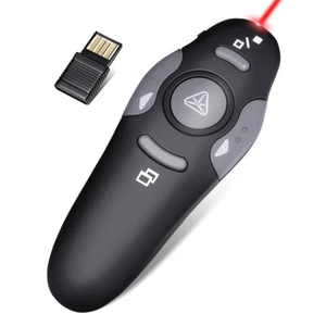 Presentation Clicker Wireless Presenter Remote USB Control for Mac/Laptop - Zdjęcie 1 z 6