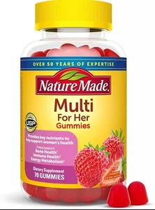 Nature Made Multivitamin For Her, Womens 70 Count (Pack of 1) - Picture 1 of 4