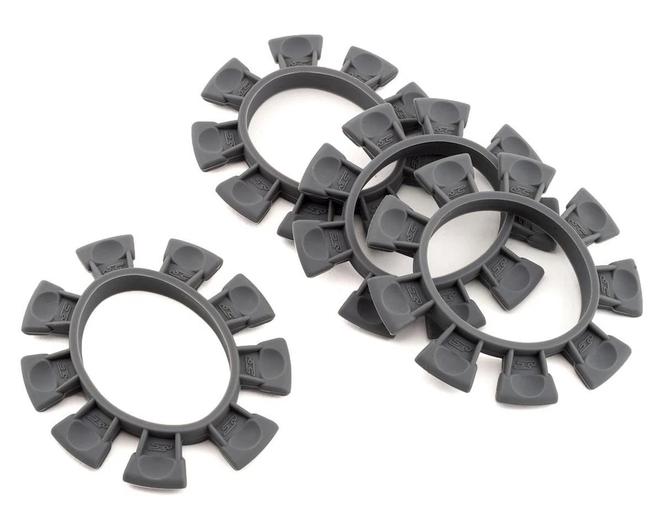 JConcepts 2212 Satellite Tire Gluing Bands Black Green Orange Pink Red White (4) - Image 1 of 1