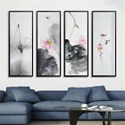 Lotus Flower Canvas Painting Poster Chinese Style Picture Home Art Decor Wall