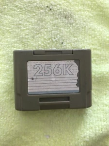 Nintendo 64 Memory Card 256k - Picture 1 of 4