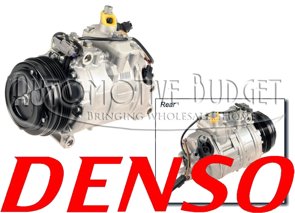 Compresor de aire acondicionado con embrague para varios vehículos BMW series 5, 6, 7, m y X -NUEVO OEM Foto 1 de 1