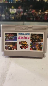 40 in 1 Famiclone/Famicom Cartridge Nes Tv Game - Picture 1 of 3